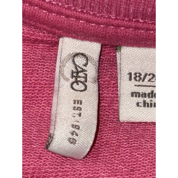 Cato Womens 2XL 18/20 Blouse Top Pullover Eyelet Details Sleeves Pink - Picture 8 of 9